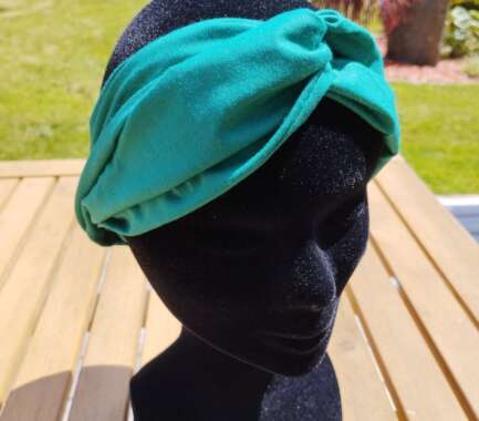 Bandeau cheveux femme fait main – headband tissu élégant et confortable