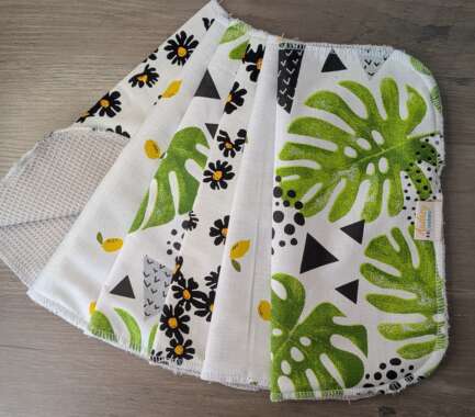 L'essuie-tout lavable fait main – alternative zéro déchet au sopalin