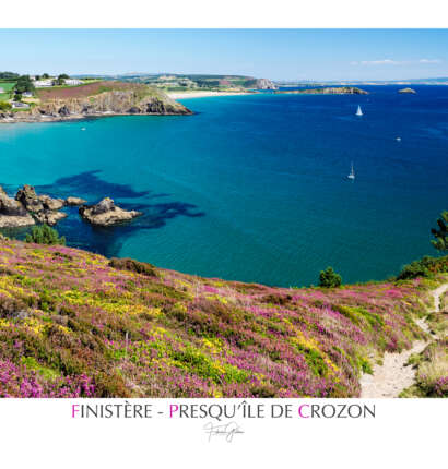 Affiche photo couleur “Presqu’île de Crozon” 33x95cm — Fabrice Gallou