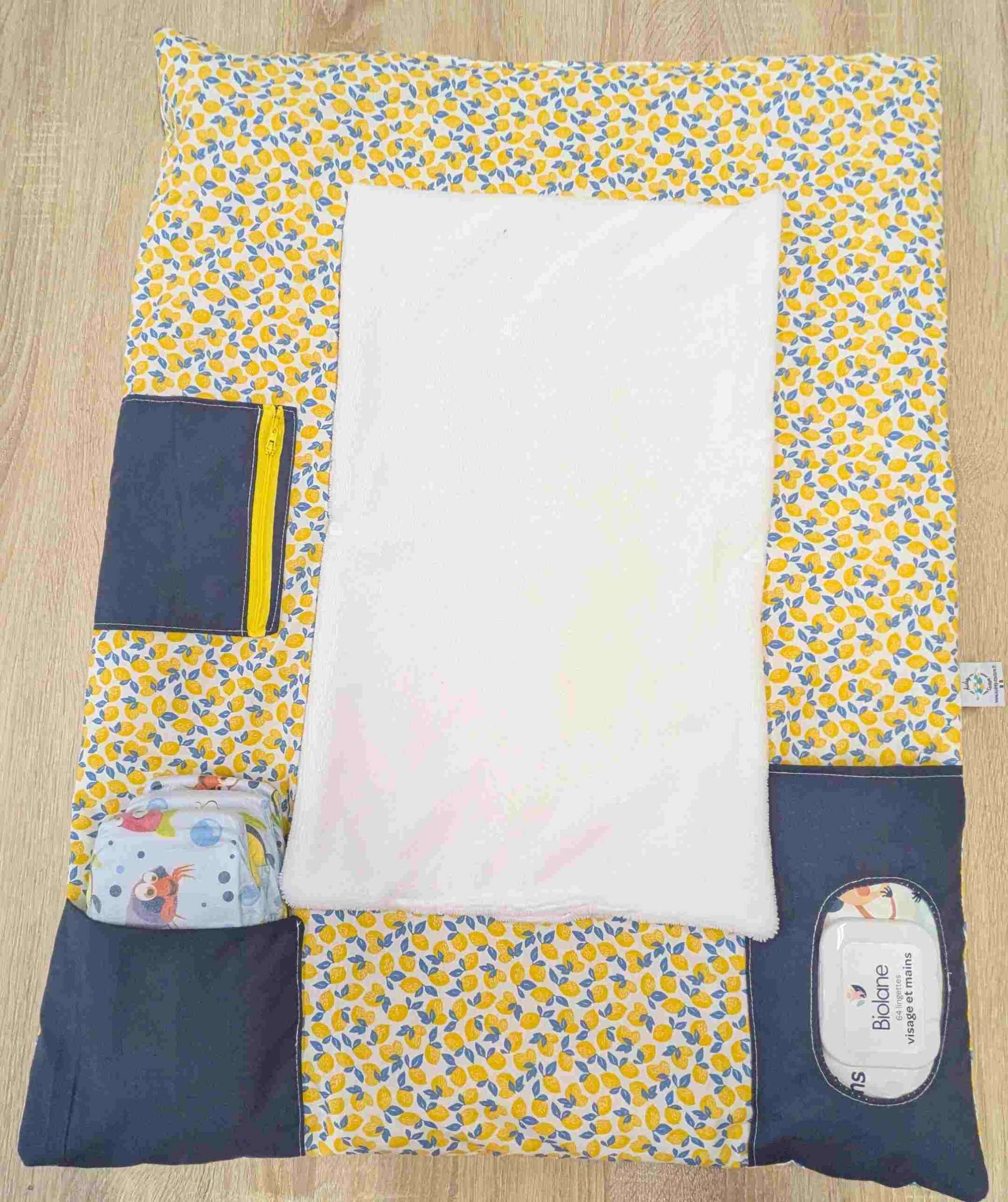 Tapis à langer nomade bébé – pratique, compact et fait main – Image 17