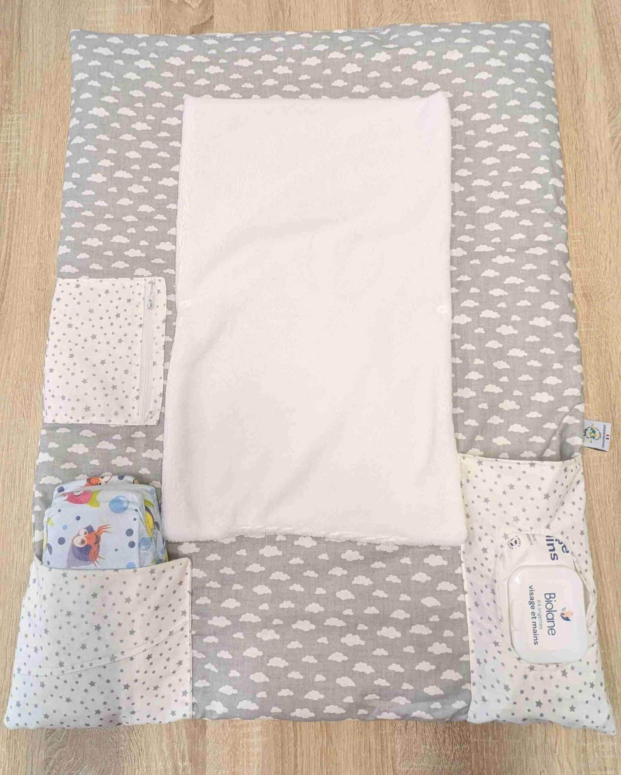 Tapis à langer nomade bébé – pratique, compact et fait main – Image 15