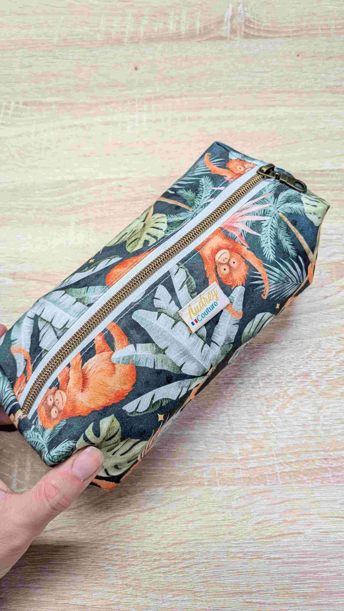 Trousse rectangulaire personnalisée – Artisanale, imperméable – Image 6
